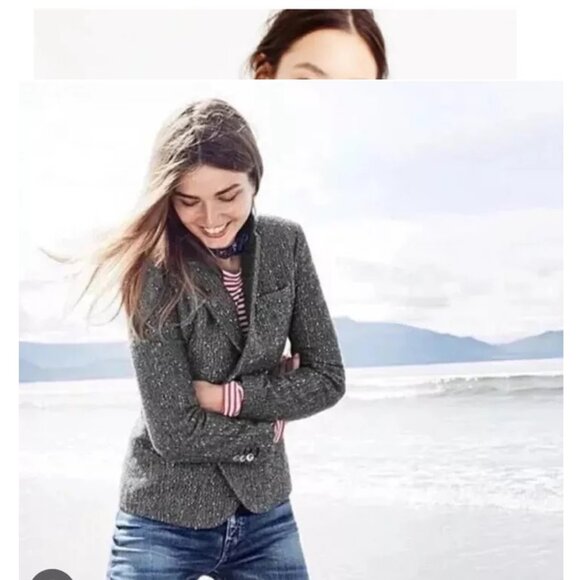 NWOT Sparkle Sequin Campbell Donegal Blazer Herringbone - Picture 12 of 12